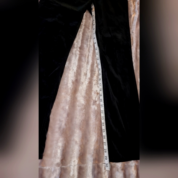 Gap black velvet jeans - Picture 6 of 8